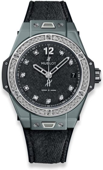 Wholesale Replica Cheap HUBLOT BIG BANG ONE CLICK ITALIA INDEPENDENT DARK GREY VELVET watch 465.FX.277F.NR.1204.ITI18